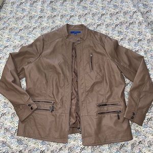 Apt 9 Soft-as-Butter Leather Jacket